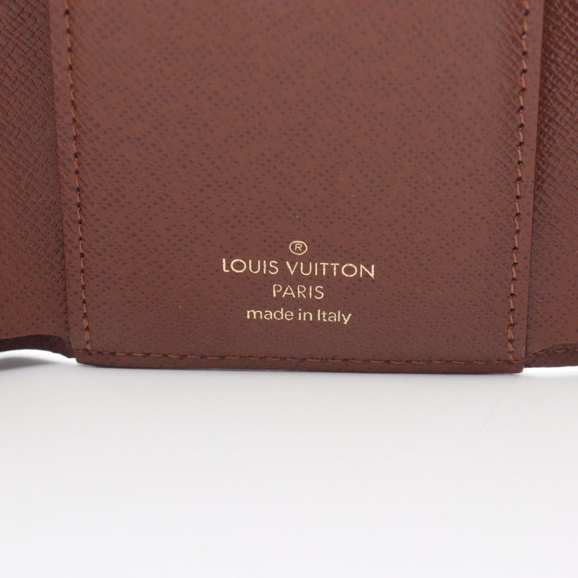 Louis Vuitton LOUIS VUITTON Portefeuille Victorine Tri-fold Wallet Coated Canvas Monogram Women's Brown M62472