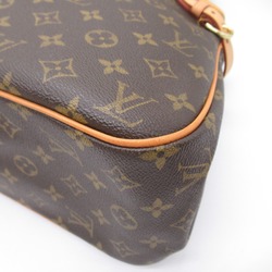 Louis Vuitton Batignolles Horizontal Bag, Coated Canvas, Monogram, Women's, Brown, M51154