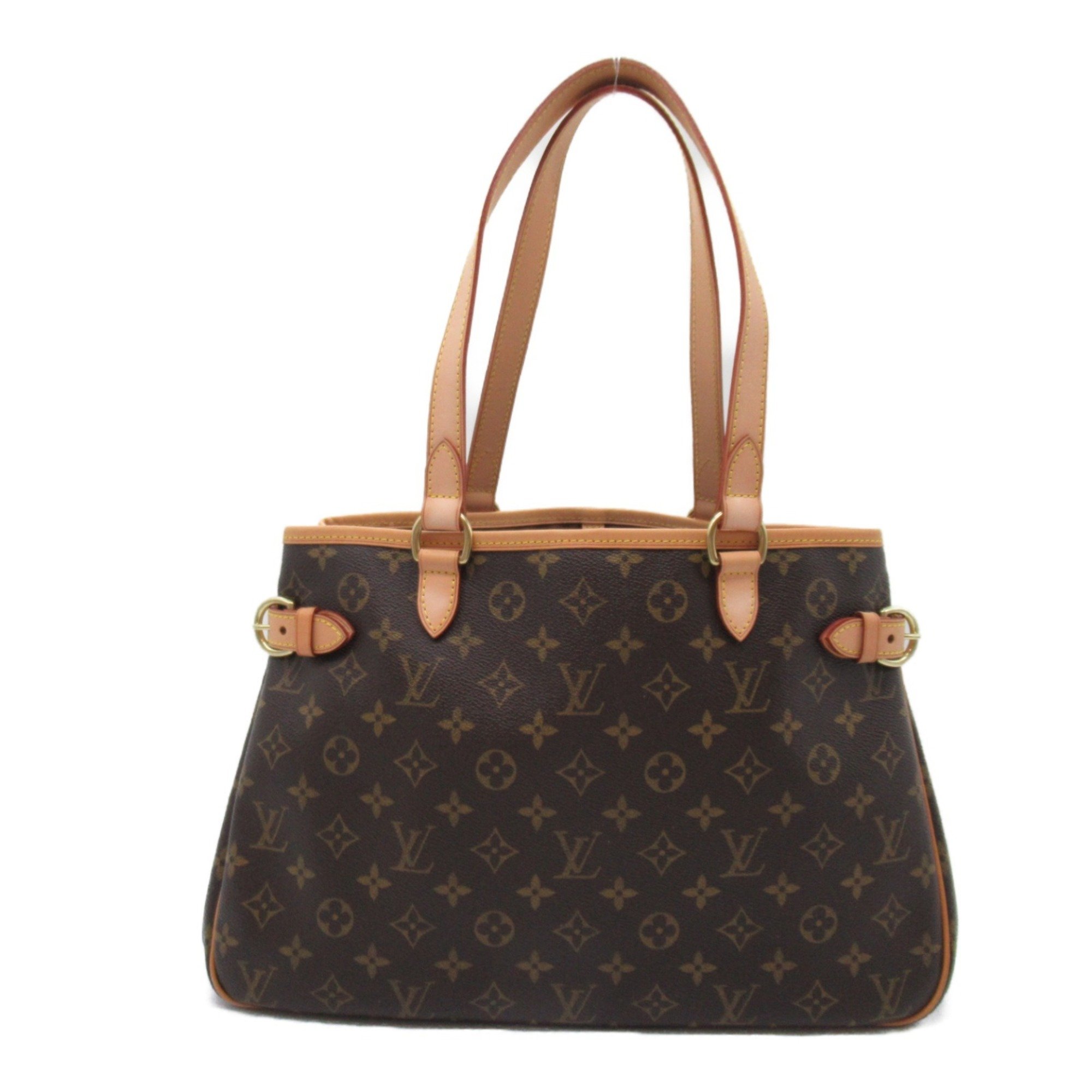 Louis Vuitton Batignolles Horizontal Bag, Coated Canvas, Monogram, Women's, Brown, M51154