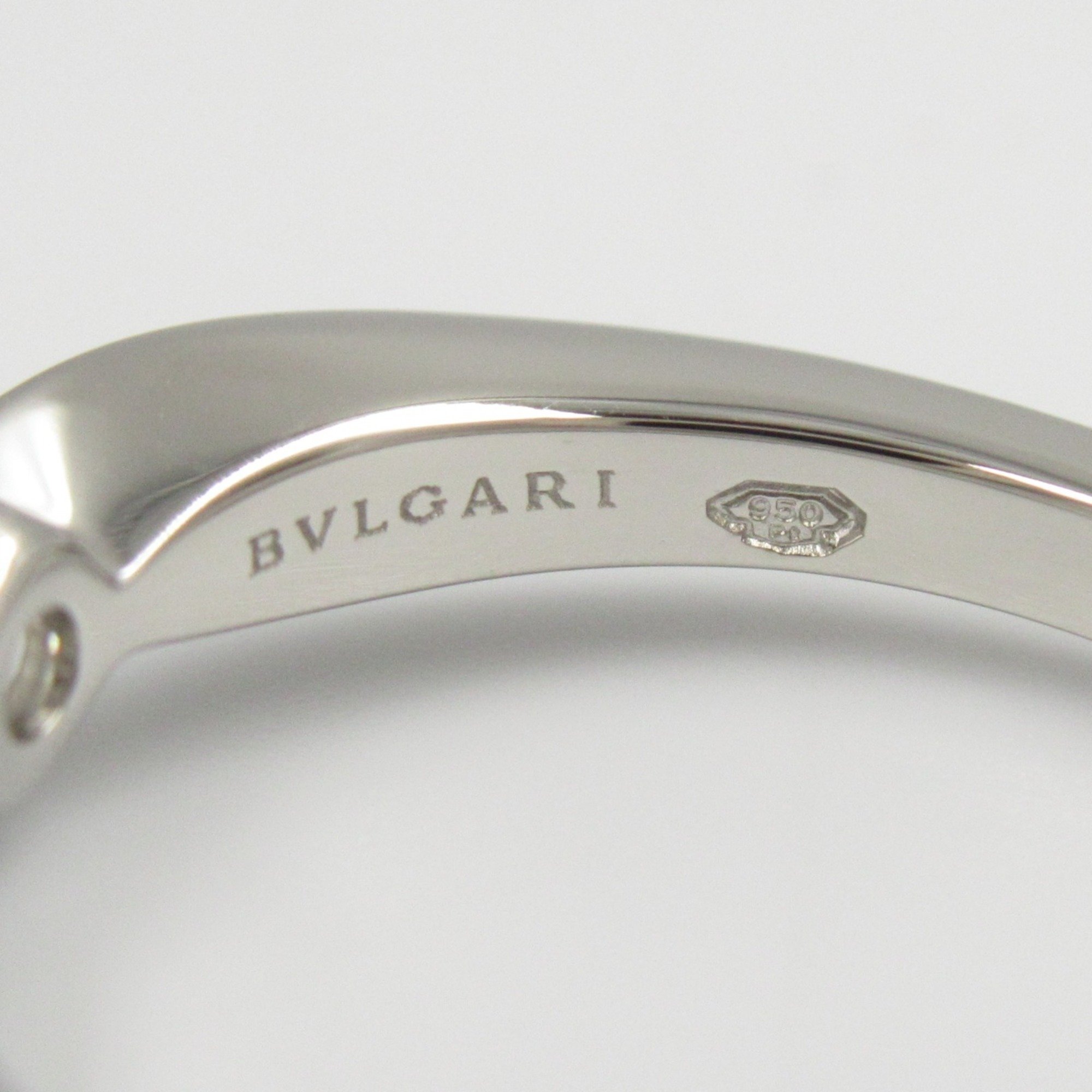 BVLGARI Dedicata a Venezia Diamond Ring, Pt950 Platinum, Diamond, Women's, Clear