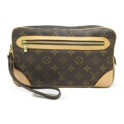 Louis Vuitton LOUIS VUITTON Marly Dragonne Clutch Bag Second Coated Canvas Monogram Men's Women's Brown M51825