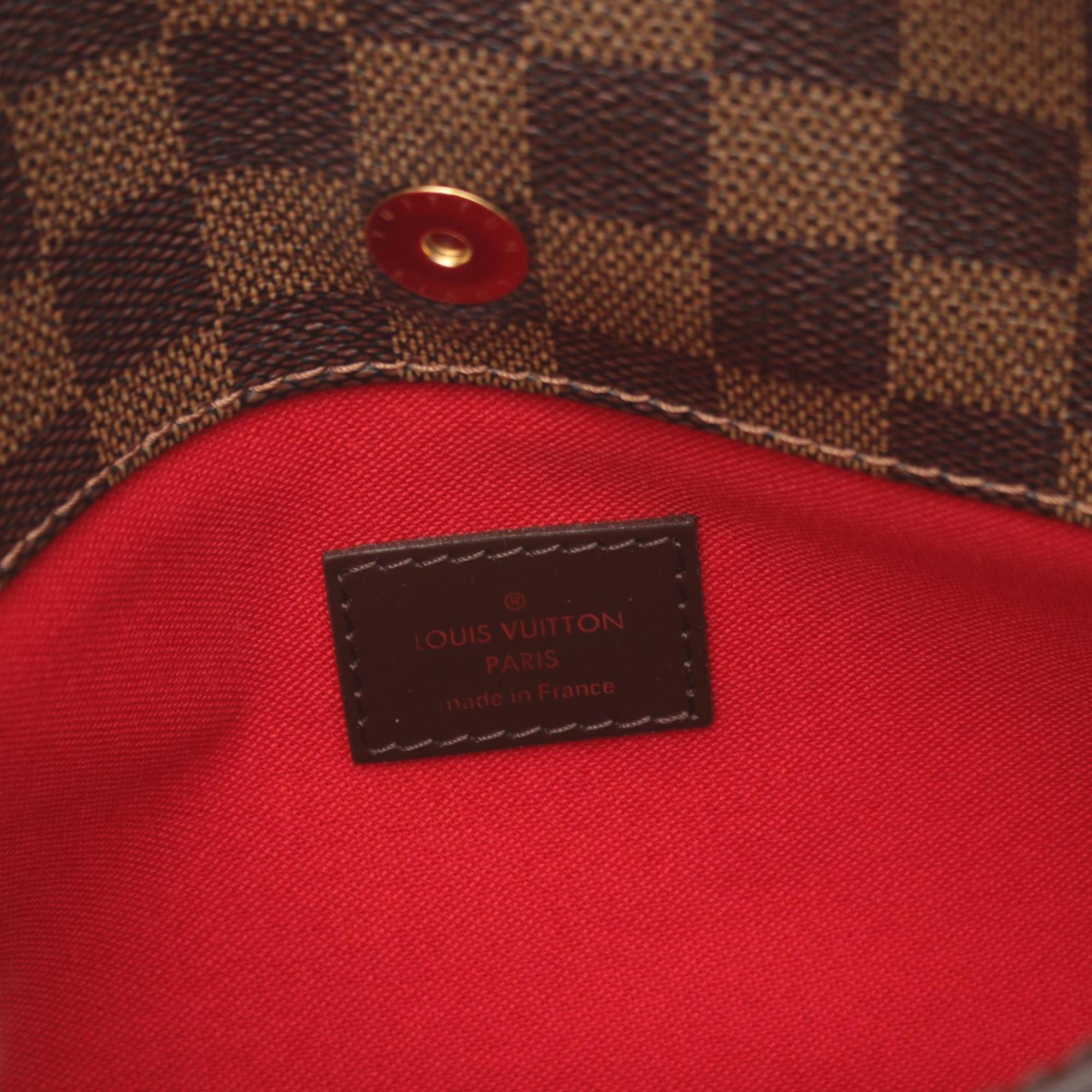 Louis Vuitton Bloomsbury PM Shoulder Bag Coated Canvas Leather Damier Women's Brown N42251