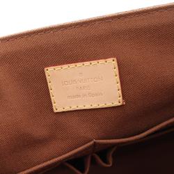 Louis Vuitton Bobur MM Shoulder Bag, Coated Canvas, Monogram, Women's, Brown, M97038