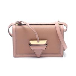 LOEWE Barcelona Small Shoulder Bag Leather Women's Pink