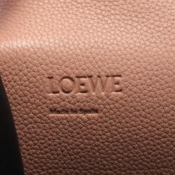 LOEWE Barcelona Small Shoulder Bag Leather Women's Pink