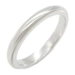 Tiffany & Co. Together Milgrain Ring, Pt950 Platinum, Men's, Women's, Silver