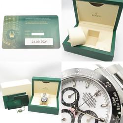 Rolex ROLEX Daytona Random Number Wristwatch Stainless Steel Men's White NB 116500LN