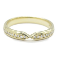 Tiffany & Co. Nesting Narrow Ring, 18K Yellow Gold, Diamond, Women's, Clear