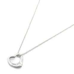 Tiffany & Co. Heart Necklace, Pt950 Platinum, Women's, Silver