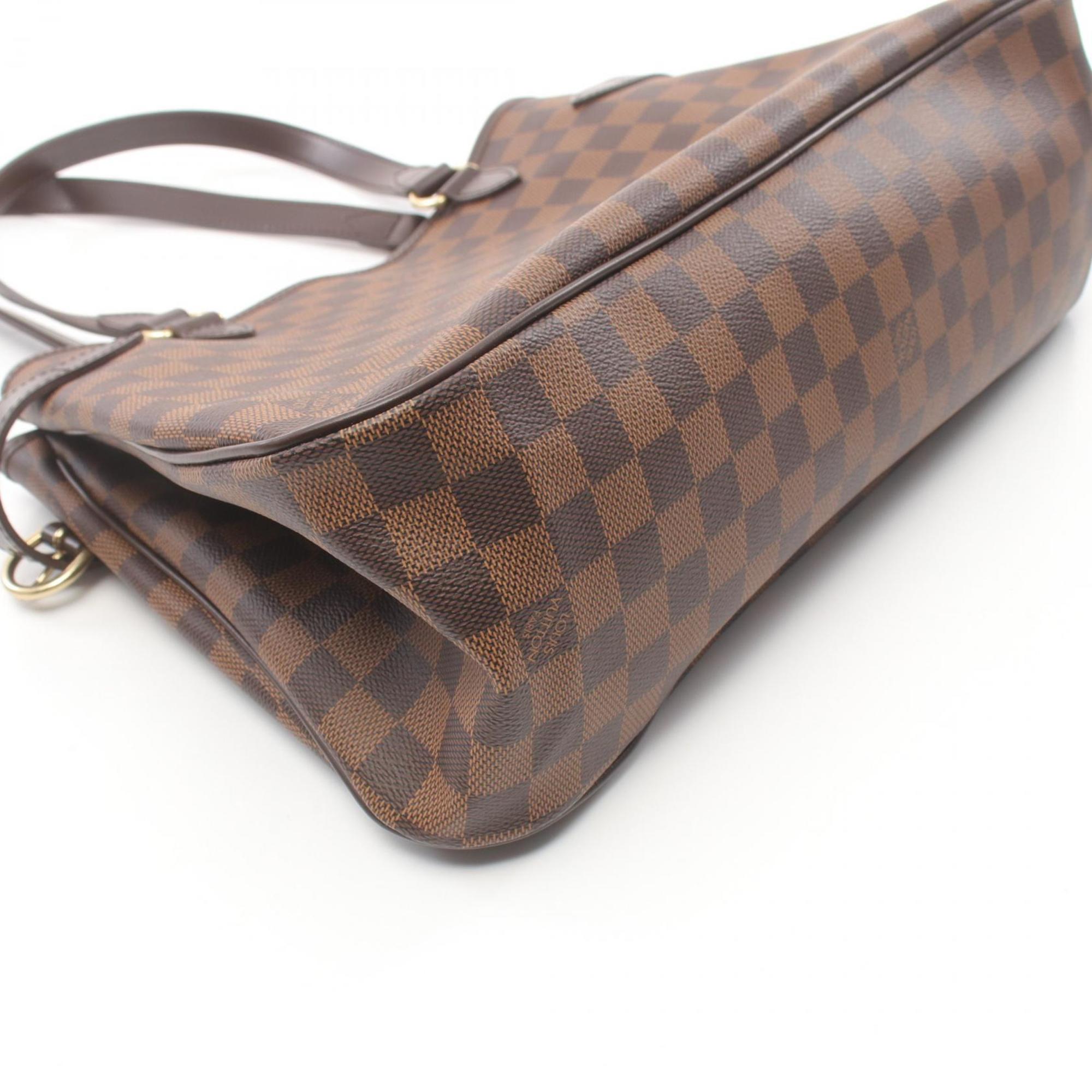 Louis Vuitton Batignolles Horizontal Shoulder Bag Coated Canvas Leather Damier Women's Brown N48179