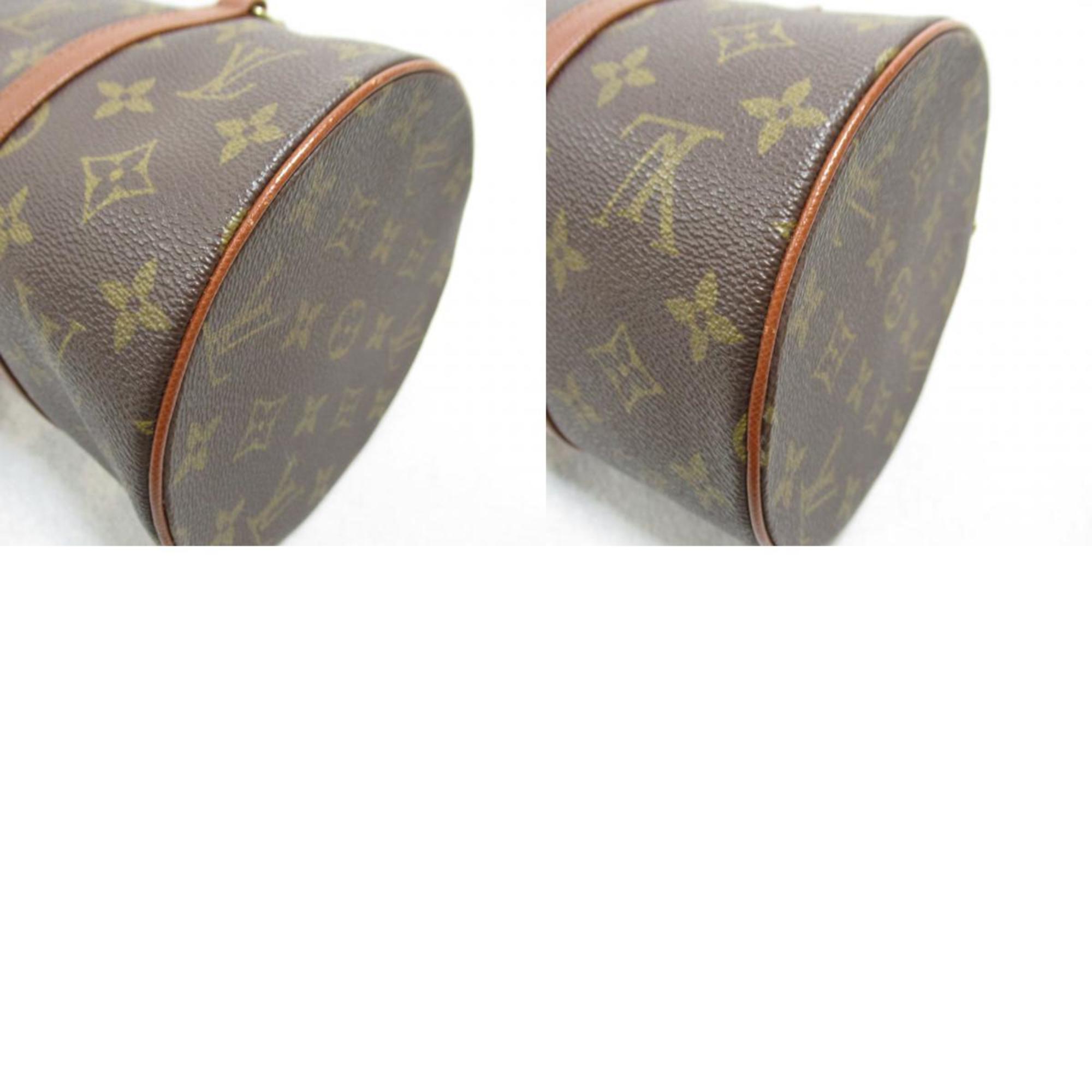 Louis Vuitton LOUIS VUITTON Papillon (old) GM Shoulder Bag Coated Canvas Monogram Women's Brown M51365