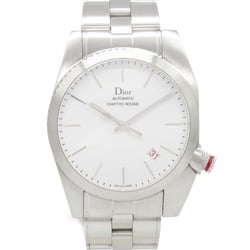 Dior Chiffre Rouge Watch Stainless Steel Men's White 084510