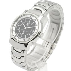 BVLGARI Solotempo Watch Stainless Steel Ladies Black ST29S