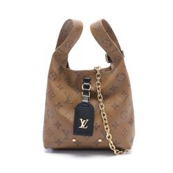 LOUIS VUITTON Atlantis BB Handbag Bag Coated Canvas Leather Monogram Reverse Women's Brown M46816