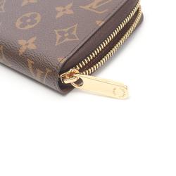 Louis Vuitton LOUIS VUITTON Zippy Wallet Round Long Coated Canvas Monogram Men's Women's Brown M42616