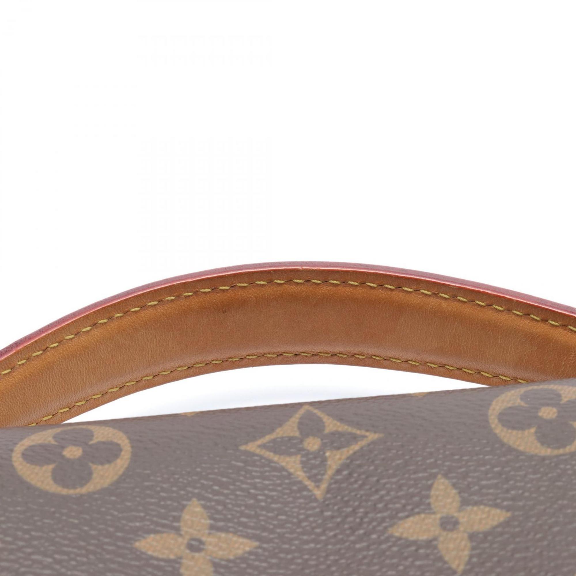 Louis Vuitton Metis MM Pochette Handbag, Coated Canvas, Leather, Monogram, Women's, Brown, M44875