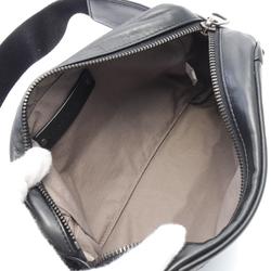 BOTTEGA VENETA Intrecciato Waist Bag, Body Leather, Men's, Black