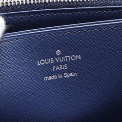 Louis Vuitton LOUIS VUITTON Zippy Wallet LV Escar Round Long Coated Canvas Monogram Giant Women's Navy Multicolor M68841