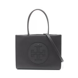 Tory Burch ELLA Tote Bag, Faux Leather, Women's, Black, 145612001