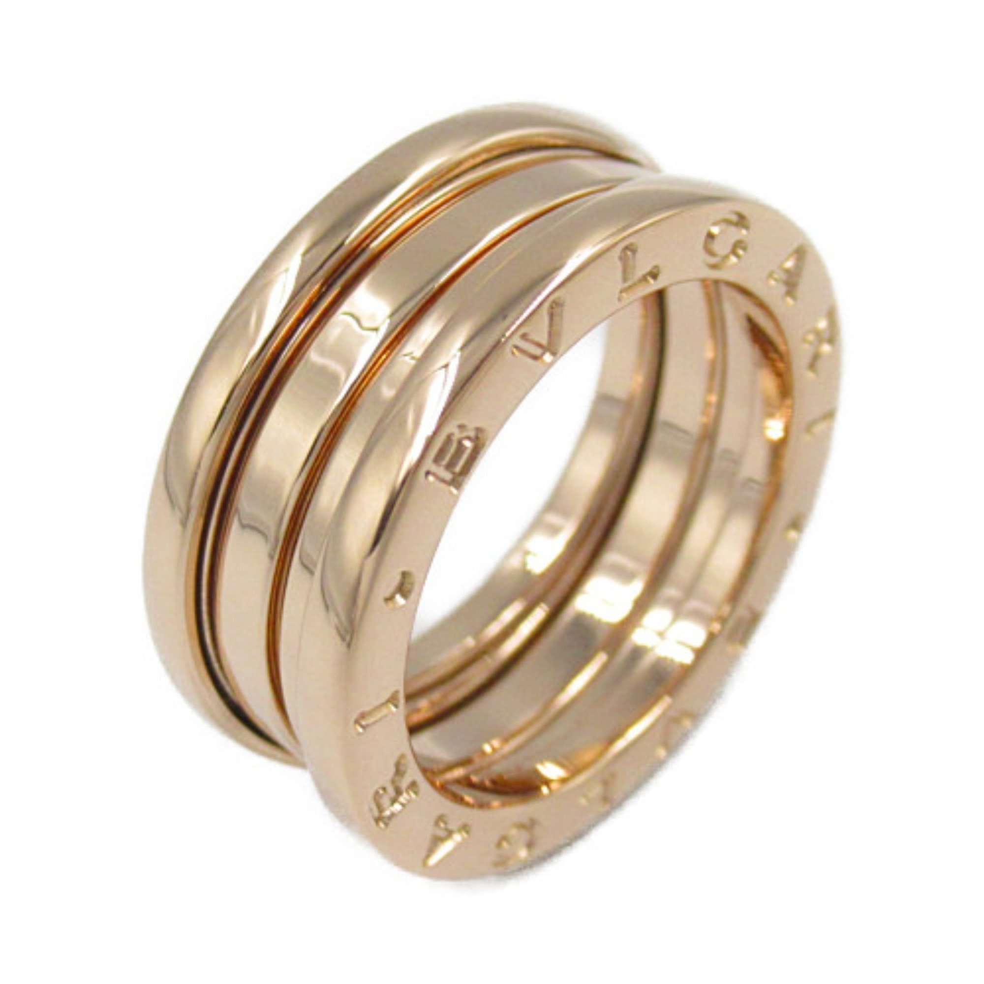 BVLGARI B-zero1 Ring, K18PG (pink gold), ladies' gold