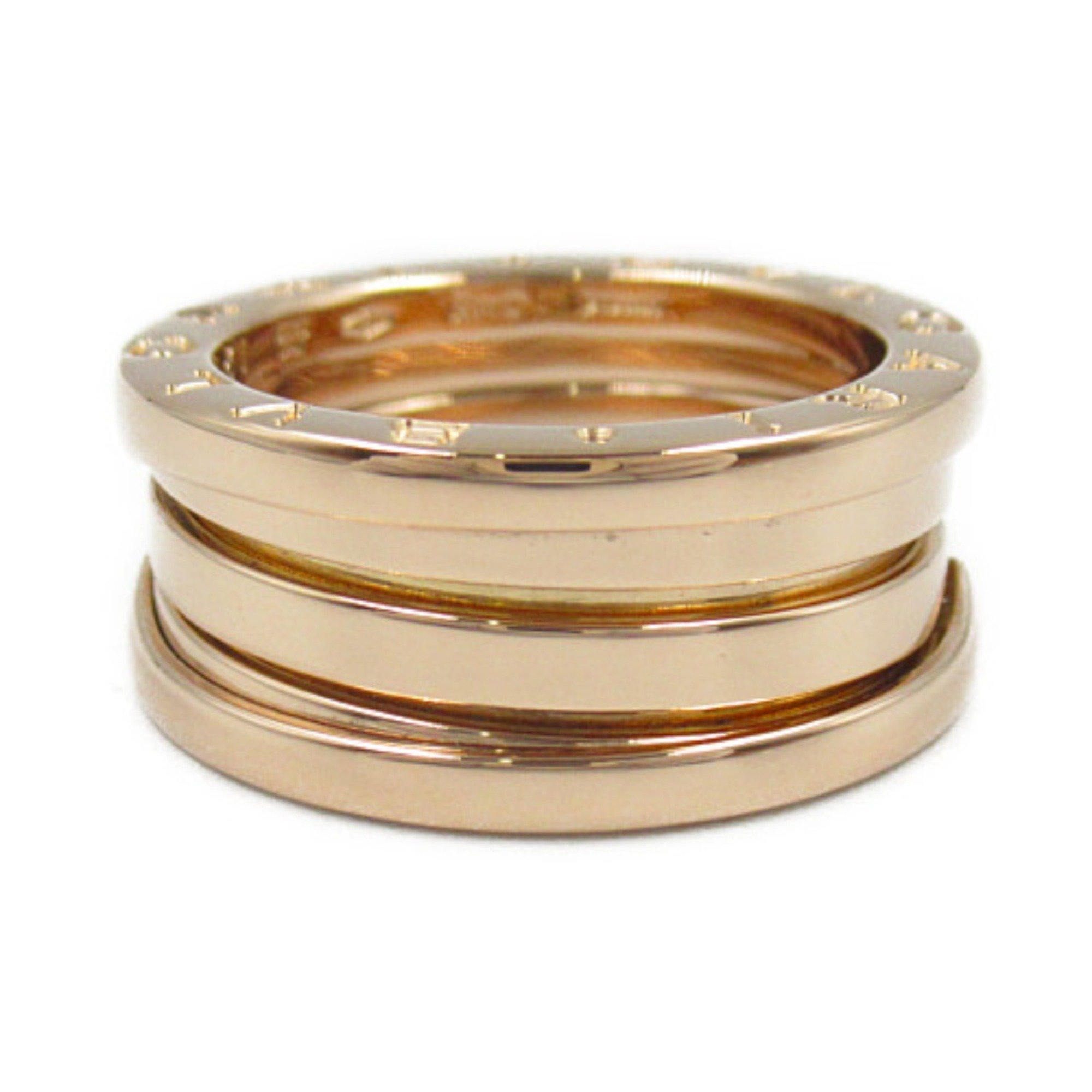 BVLGARI B-zero1 Ring, K18PG (pink gold), ladies' gold