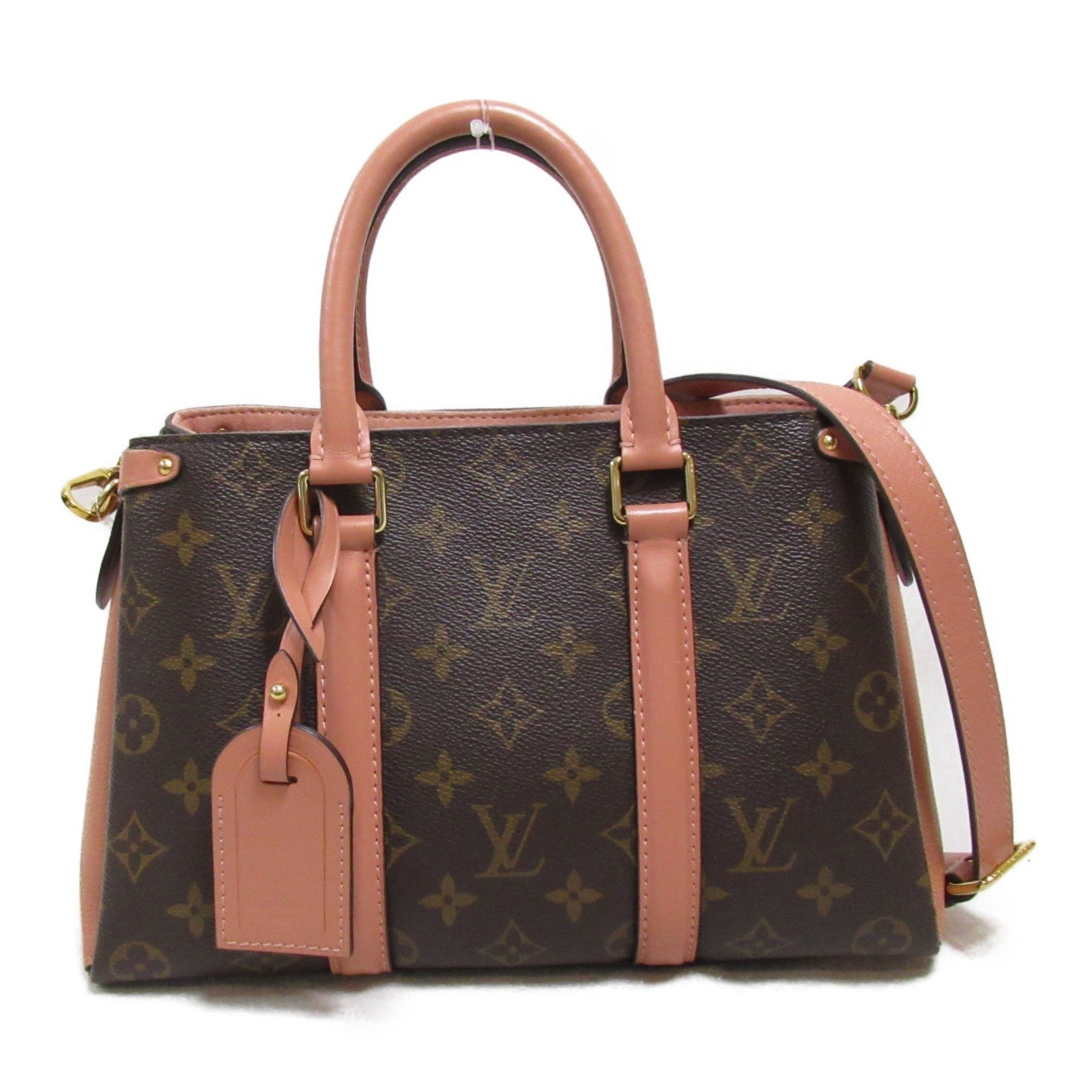 Louis Vuitton LOUIS VUITTON Soufflot NV BB 2way shoulder bag Bag Coated canvas Leather Monogram Women's Brown M44899