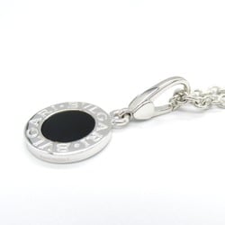 BVLGARI Necklace K18WG (White Gold) Onyx Men's Women's Black