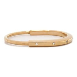 Tiffany & Co. Rock Diamond Bangle, 18K Gold (Pink Gold), Diamond, Women's, Clear, 70185393