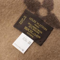 Louis Vuitton Monogram Wool Angora Men's Women's Brown