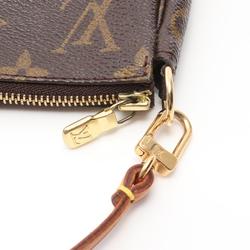 Louis Vuitton LOUIS VUITTON Pochette Accessoires Monogram Handbag Bag Coated Canvas Leather Women's Brown M51980