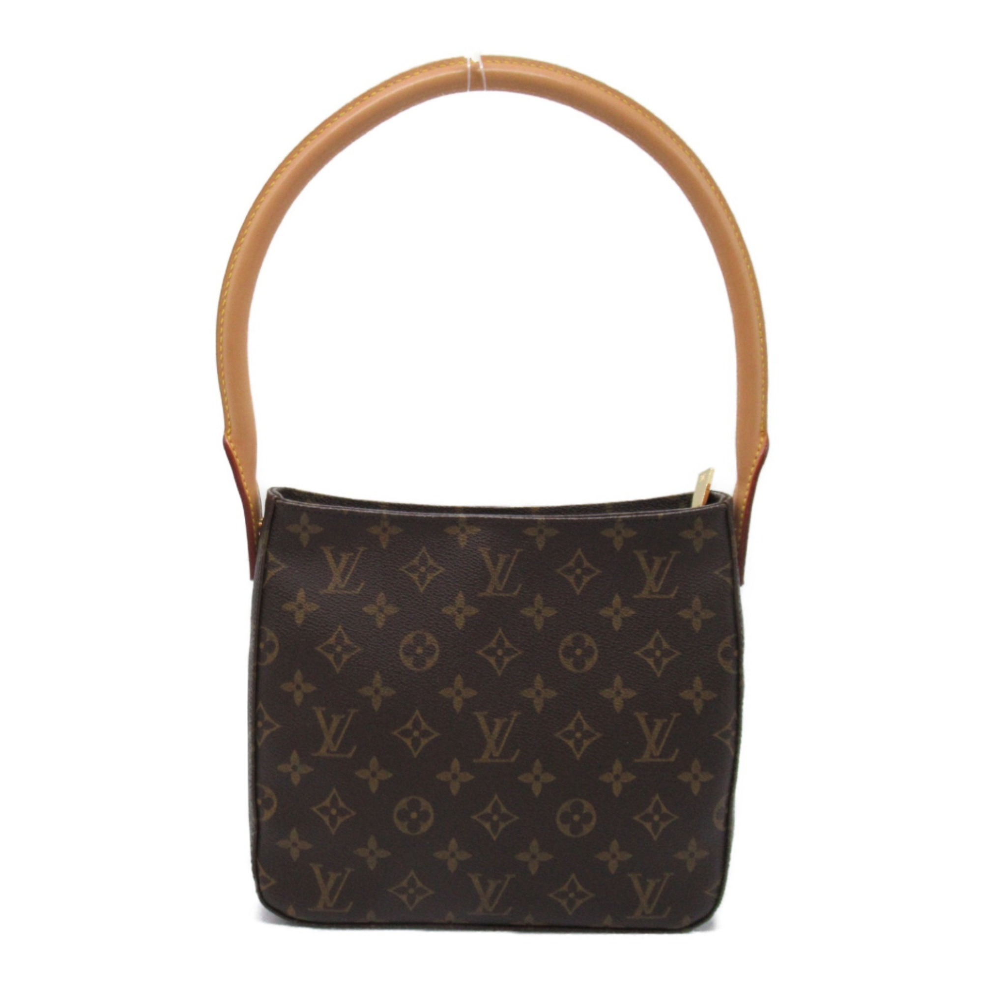 Louis Vuitton LOUIS VUITTON Looping MM Shoulder Bag Coated Canvas Monogram Women's Brown M51146