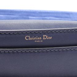 Christian Dior Dior J'ADIOR Shoulder Bag Leather Women's Navy