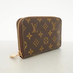 Louis Vuitton Wallet Monogram Zippy Compact M40499 Brown Men's Women's