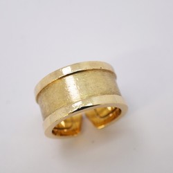 Cartier Ring 2C K18YG Yellow Gold Size 8.5 Ladies