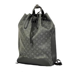 Louis Vuitton Backpack Monogram Eclipse Explorer M40527 Black Men's