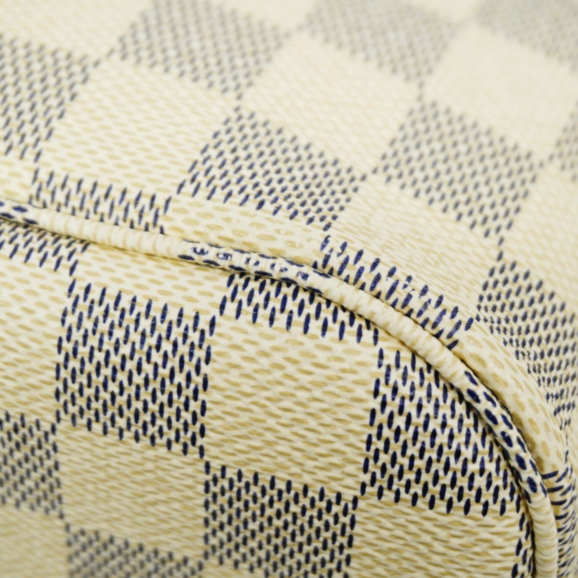 Louis Vuitton Tote Bag Damier Azur Neverfull MM N51107 White Women's