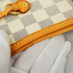 Louis Vuitton Tote Bag Damier Azur Neverfull MM N51107 White Women's