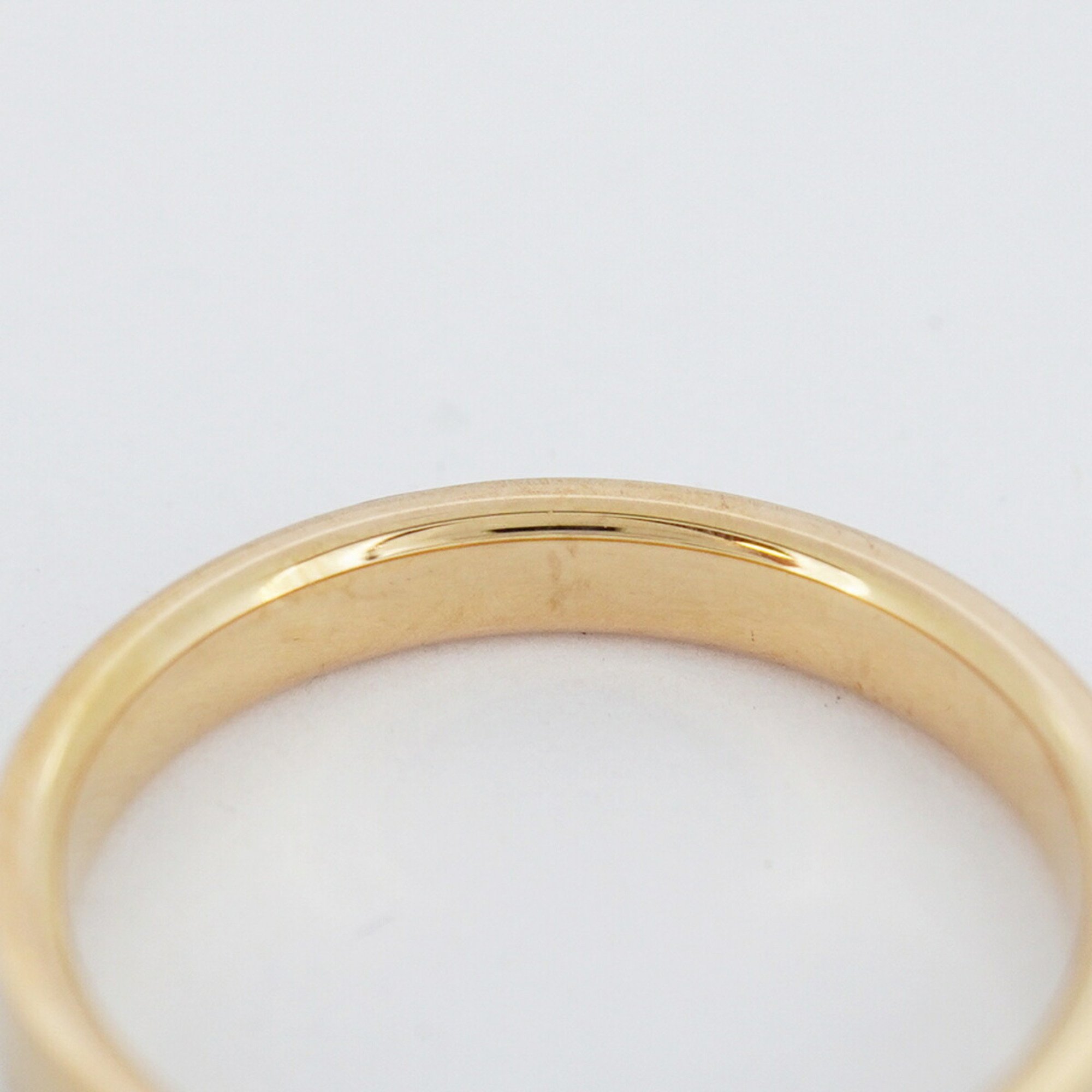 Tiffany ring flat band K18PG pink gold size 12.5 ladies