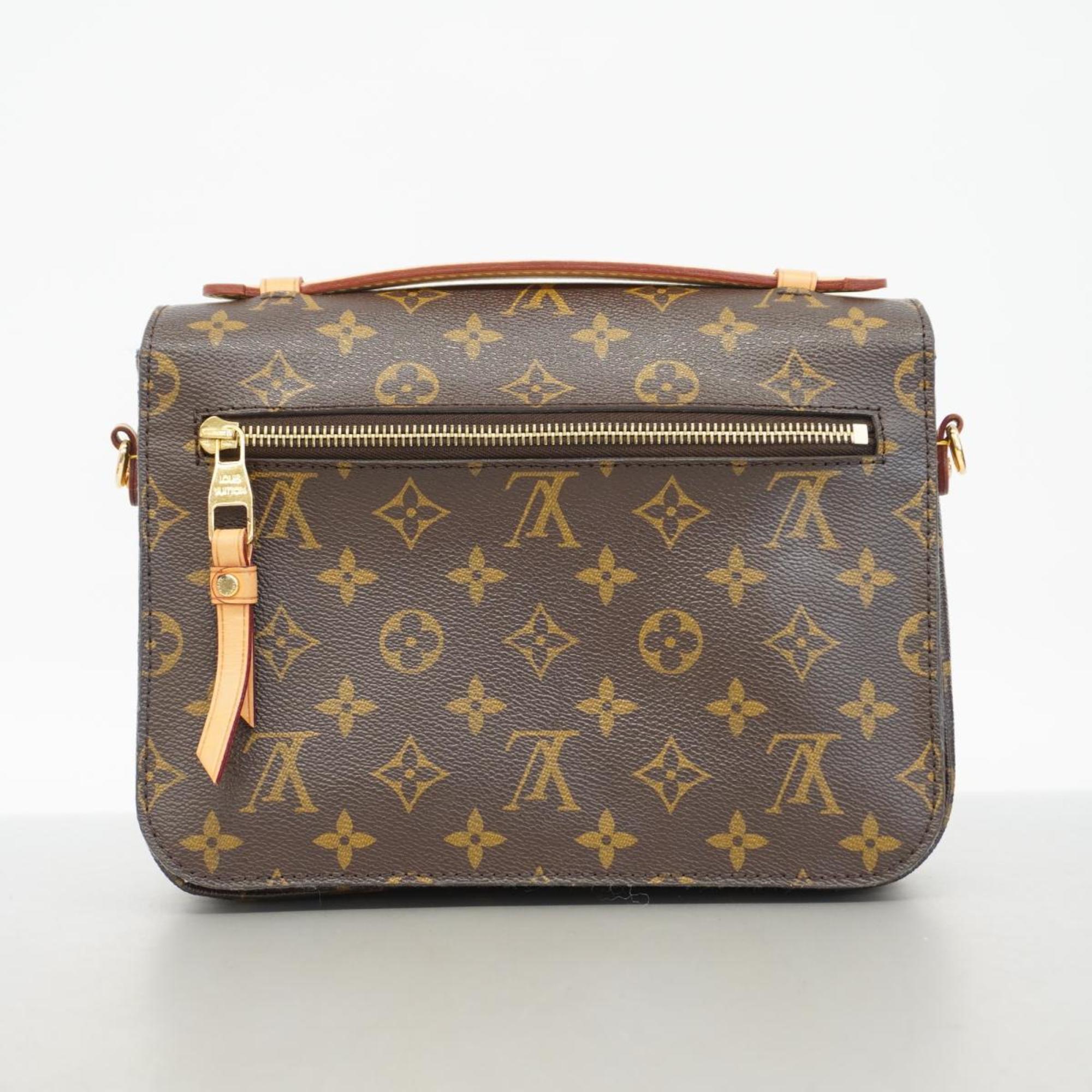 Louis Vuitton Shoulder Bag Monogram Pochette Metis MM M44875 Brown Women's