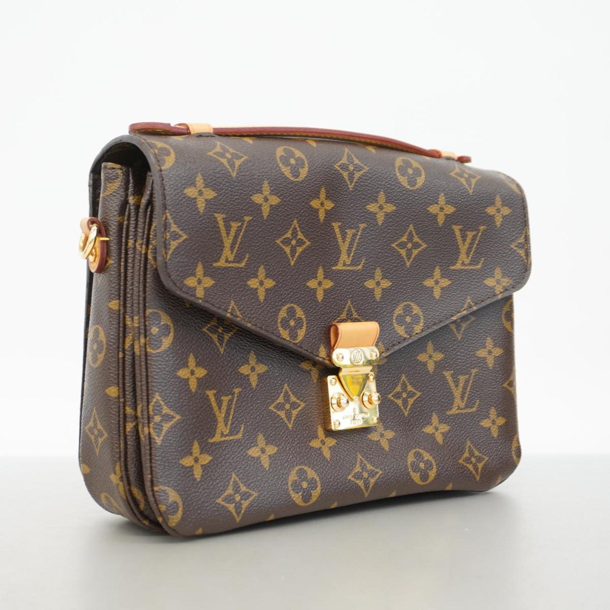 Louis Vuitton Shoulder Bag Monogram Pochette Metis MM M44875 Brown Women's