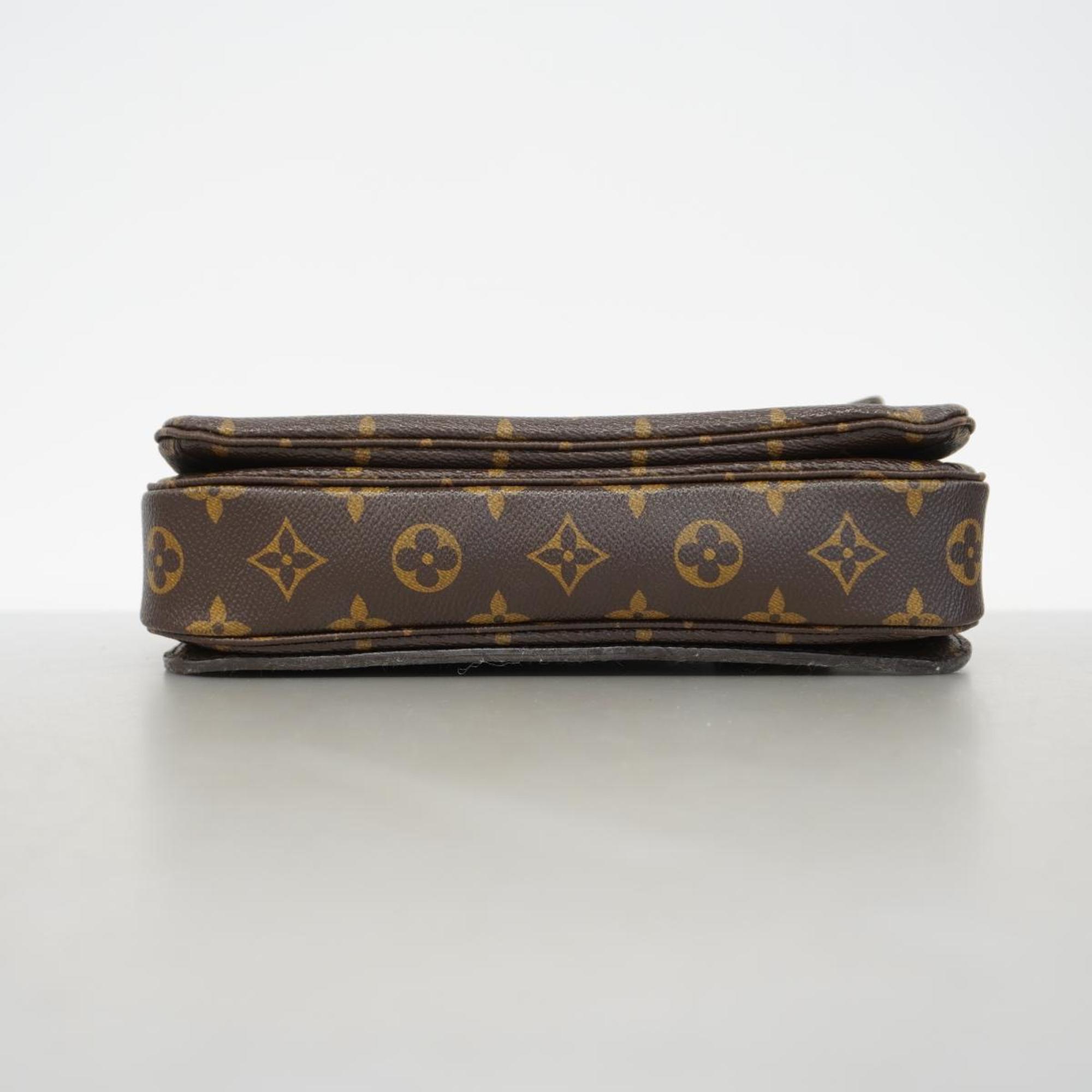 Louis Vuitton Shoulder Bag Monogram Pochette Metis MM M44875 Brown Women's