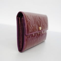 Louis Vuitton Long Wallet Vernis Portefeuille Sarah M93577 Violette Ladies