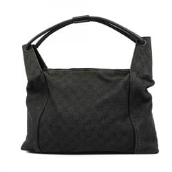 Gucci Tote Bag 101292 Denim Black Women's