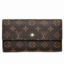 Louis Vuitton Monogram Portefeuille International M61217 Long Wallet Tri-fold for Men and Women