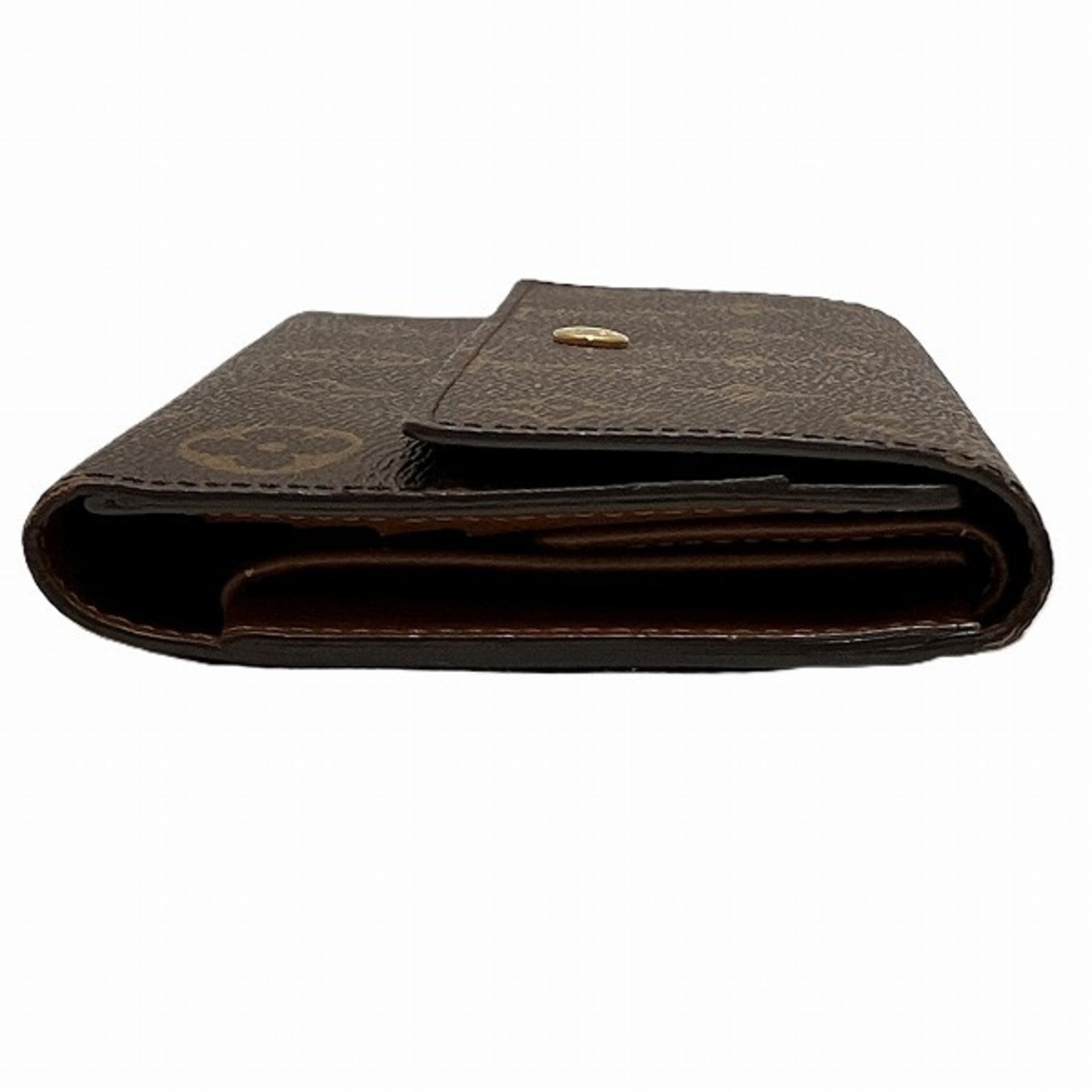 Louis Vuitton Monogram Portefeuille International M61217 Long Wallet Tri-fold for Men and Women