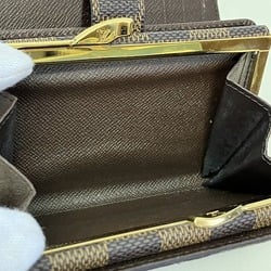 Louis Vuitton Damier Portefeuille Viennois N61674 Bi-fold Wallet for Women