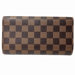 Louis Vuitton Damier Portefeuille International N61217 Tri-fold Wallet for Men and Women