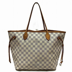 Louis Vuitton Damier Azur Neverfull MM N51107 Bag Tote Women's