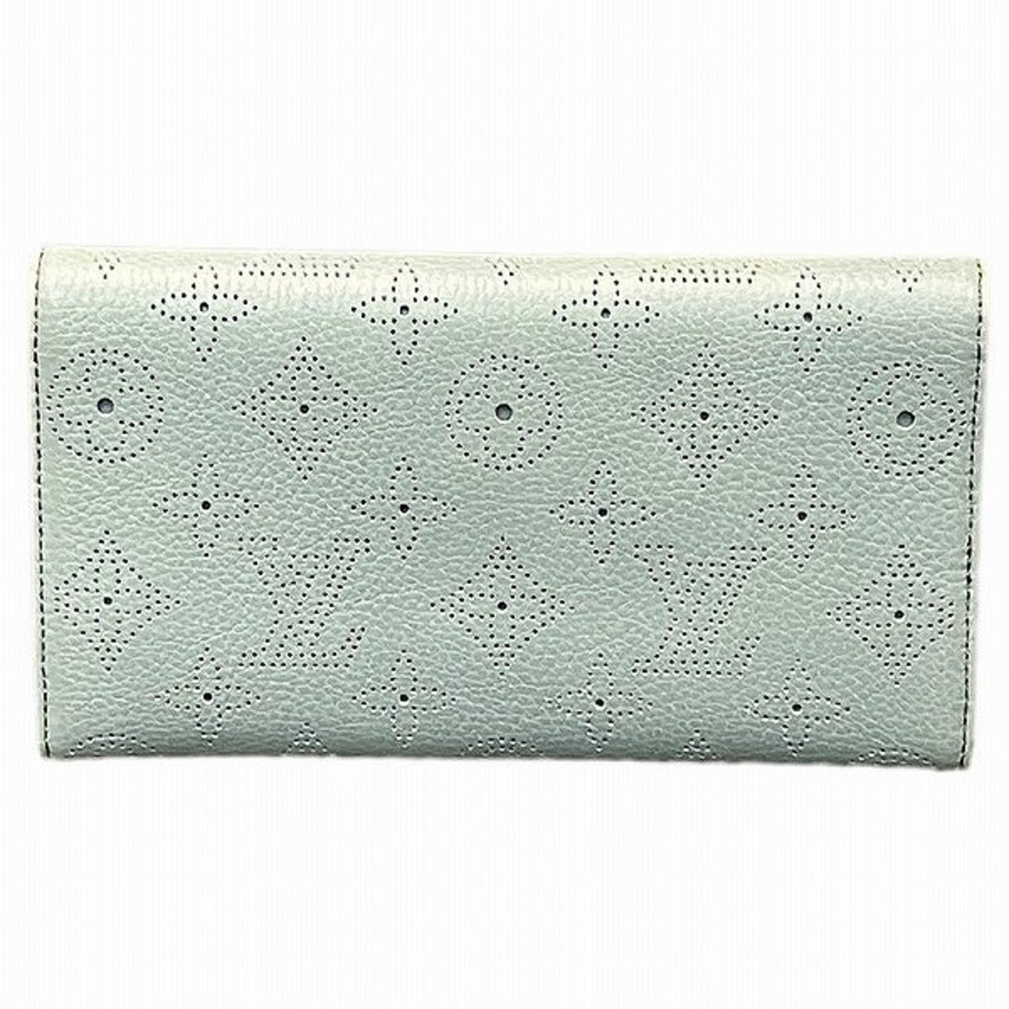 Louis Vuitton Mahina Portefeuille Amelia M58128 Long Wallet Tri-fold for Women