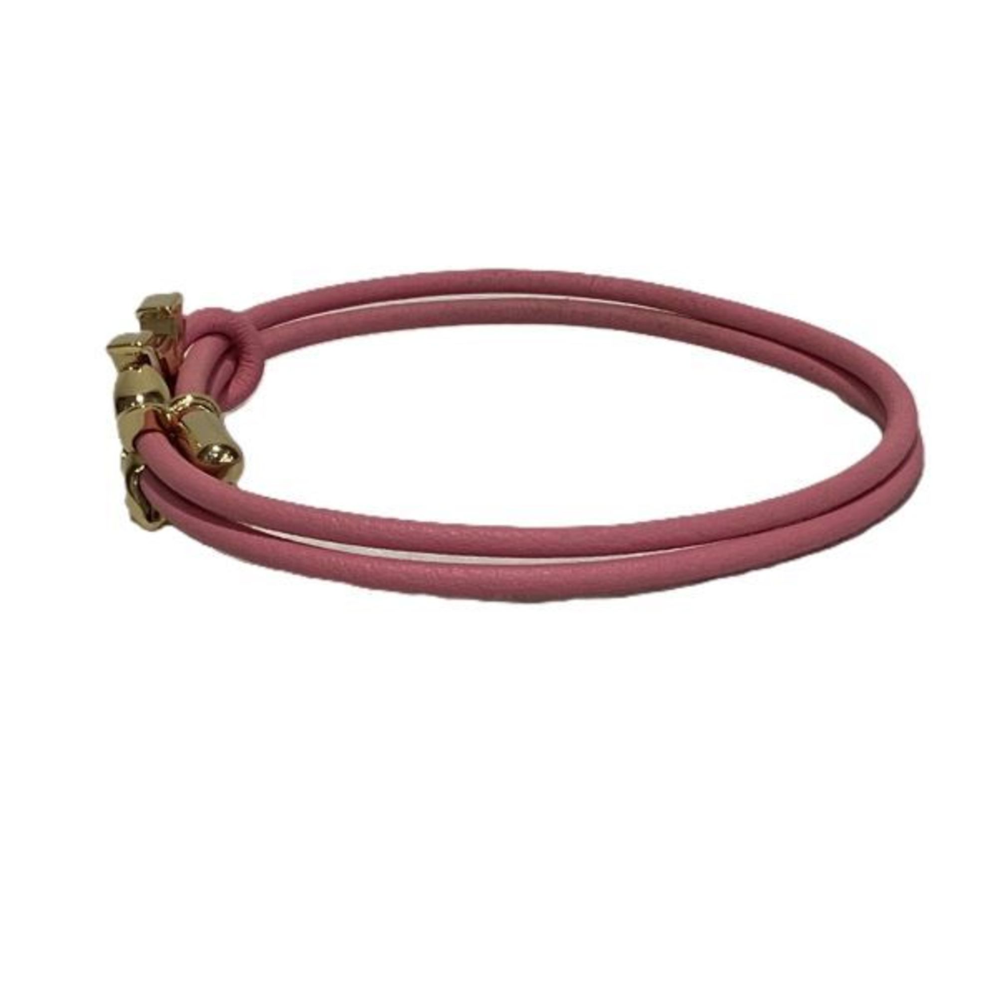 Louis Vuitton Bracelet LV Bloom M0975Z Leather x Metal Accessories Women's